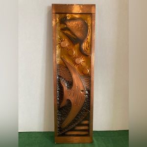 Copper Wall Art by Australian Tony Batten 21' x 6' Approx